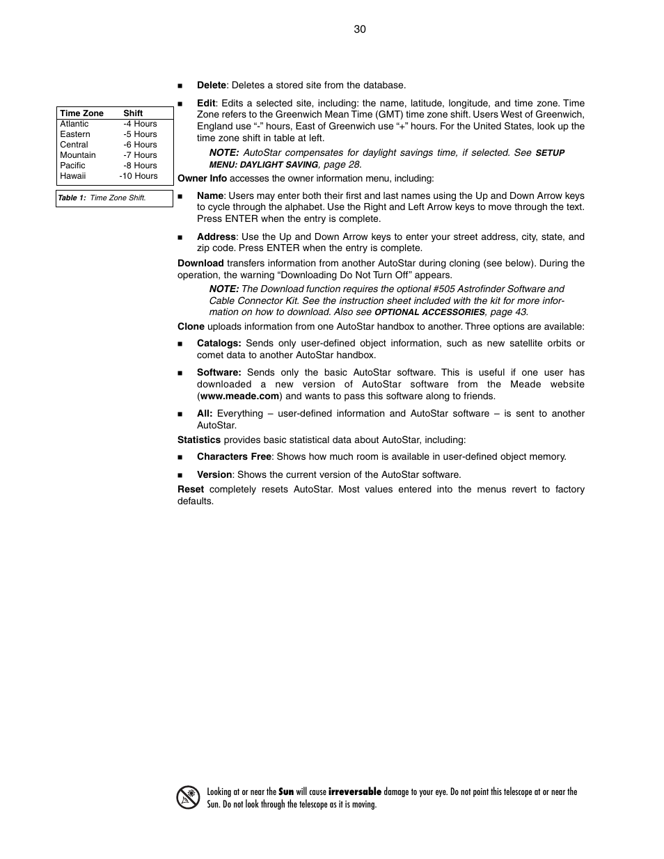Meade Instruments LX90-GPS User Manual | Page 30 / 60