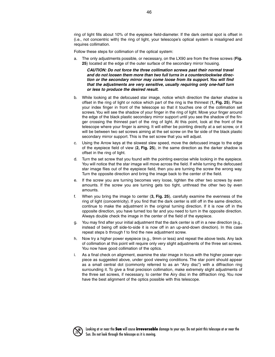 Meade Instruments LX90-GPS User Manual | Page 46 / 60
