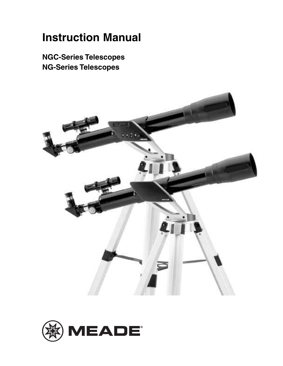 Meade Instruments NG-Series User Manual | 28 pages