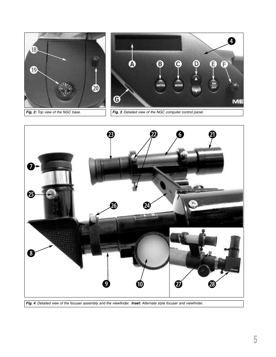G2^ 2& 2 | Meade Instruments NG-Series User Manual | Page 5 / 28