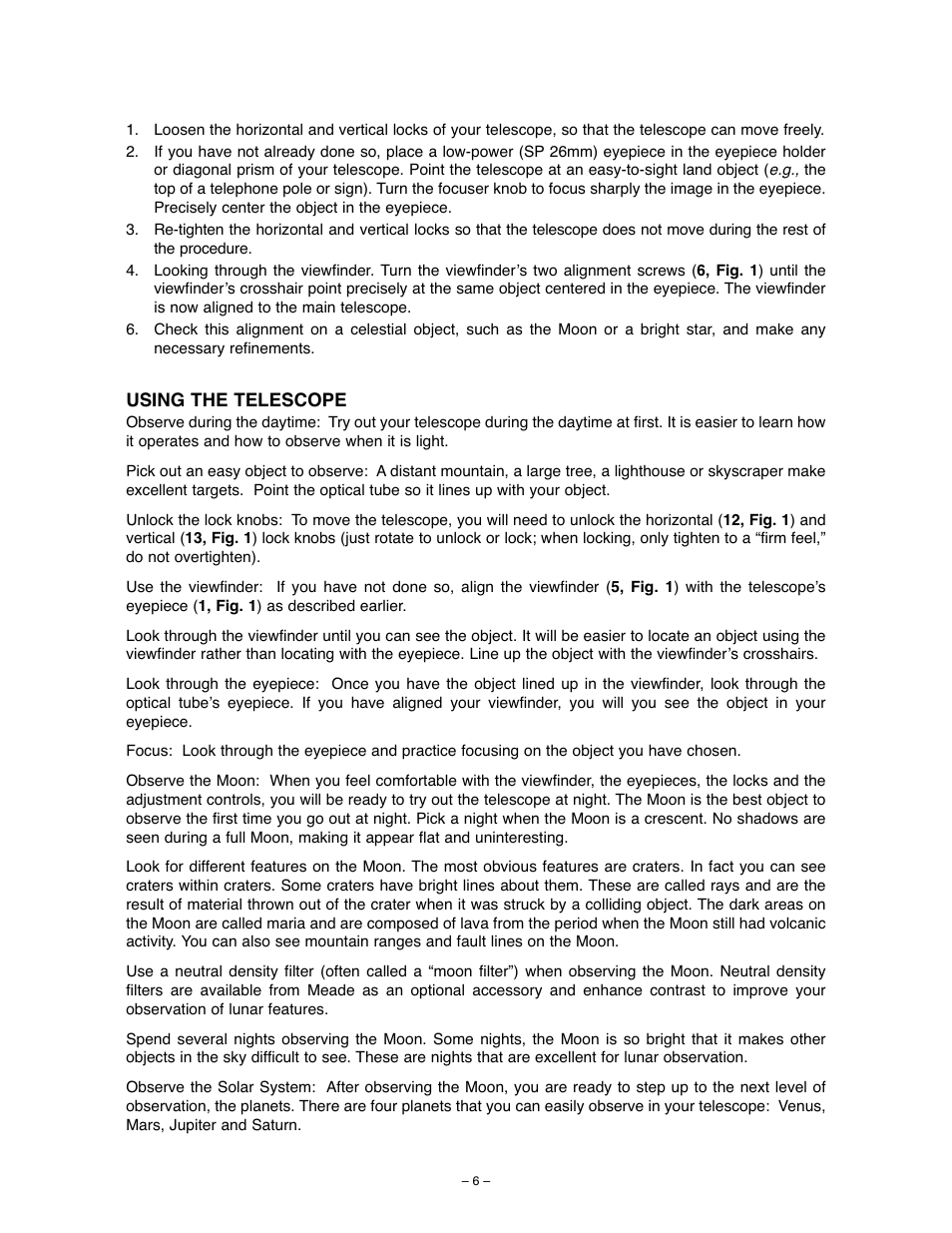 Meade Instruments 70AZ-ADS User Manual | Page 6 / 12