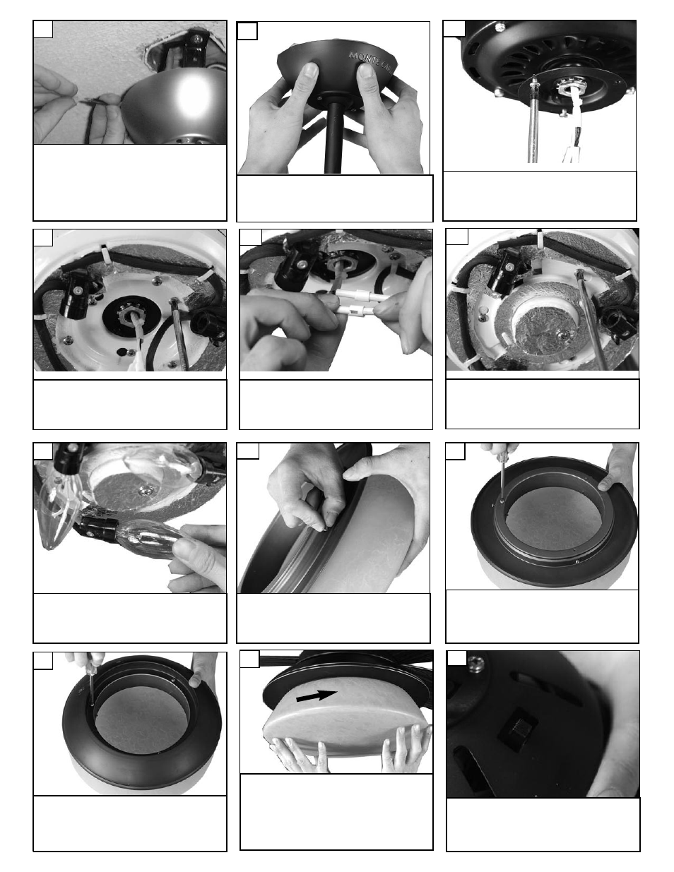 Monte Carlo Fan Company 5LNR52XXD Series User Manual | Page 4 / 8
