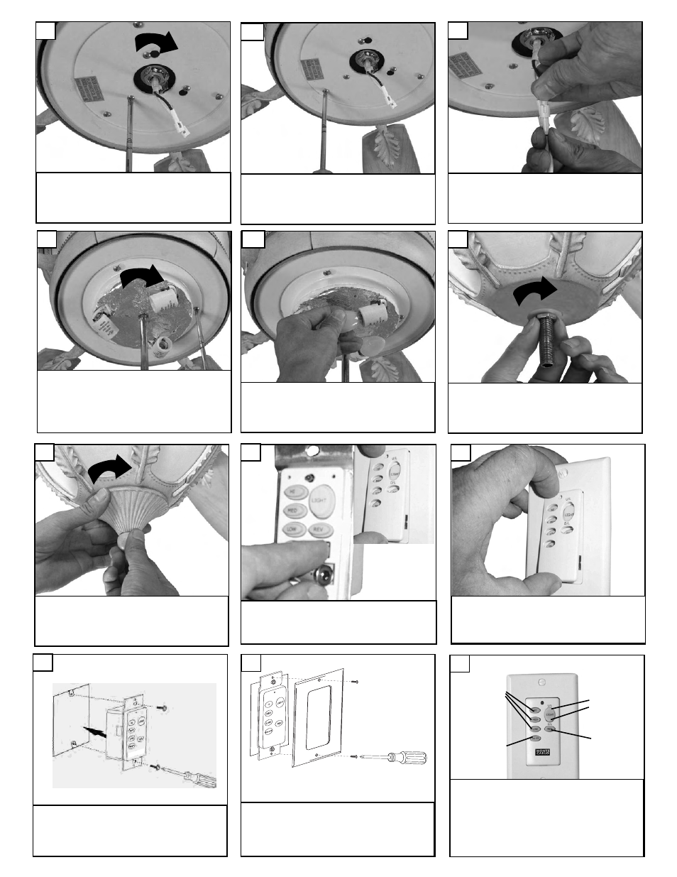 Monte Carlo Fan Company 5WCR56XXD User Manual | Page 5 / 7