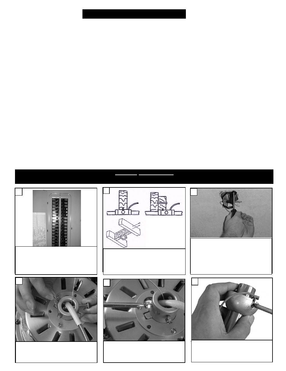 Installation | Monte Carlo Fan Company 5SWR54XXD Series User Manual | Page 2 / 7
