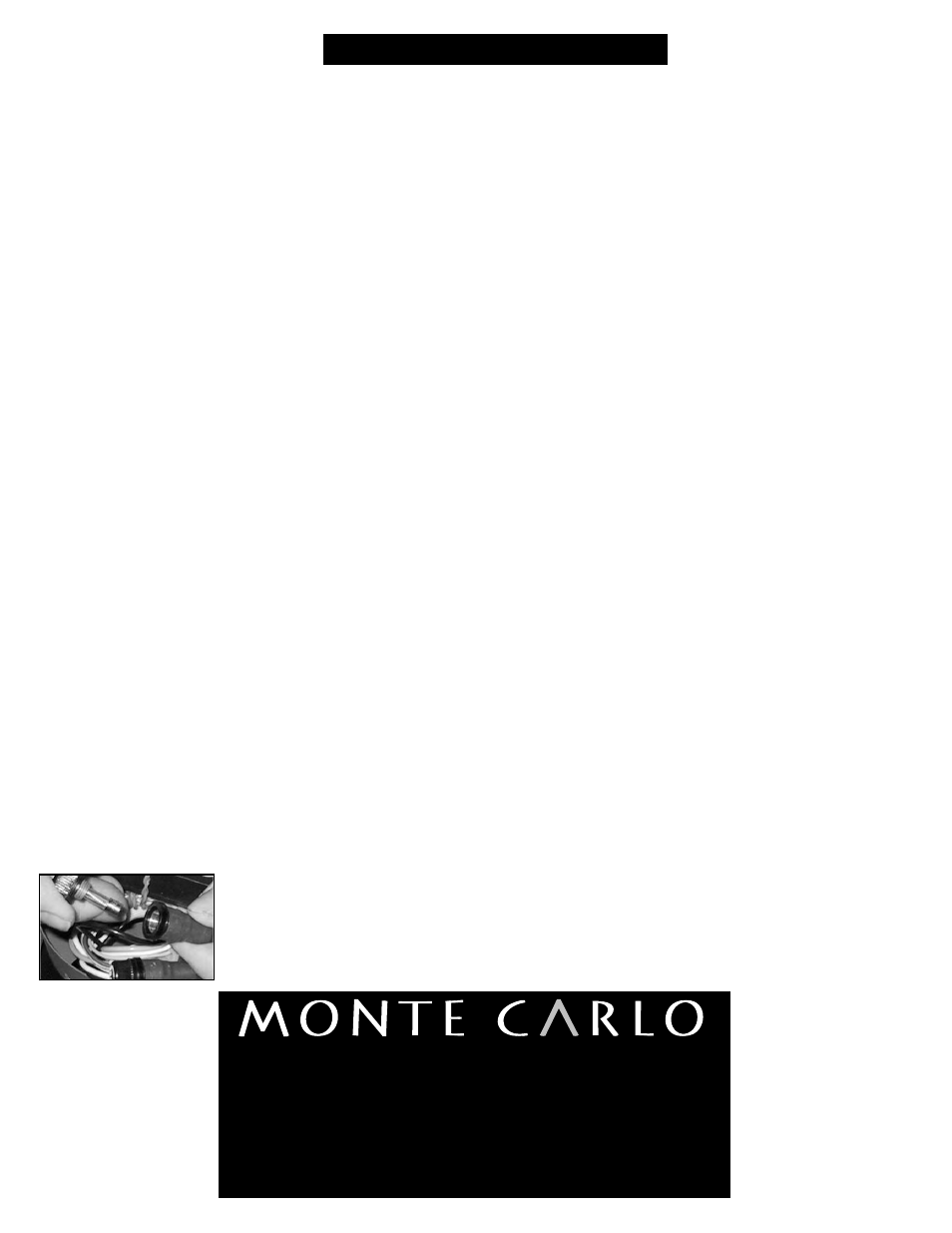 Trouble shooting | Monte Carlo Fan Company 5SWR54XXD Series User Manual | Page 6 / 7