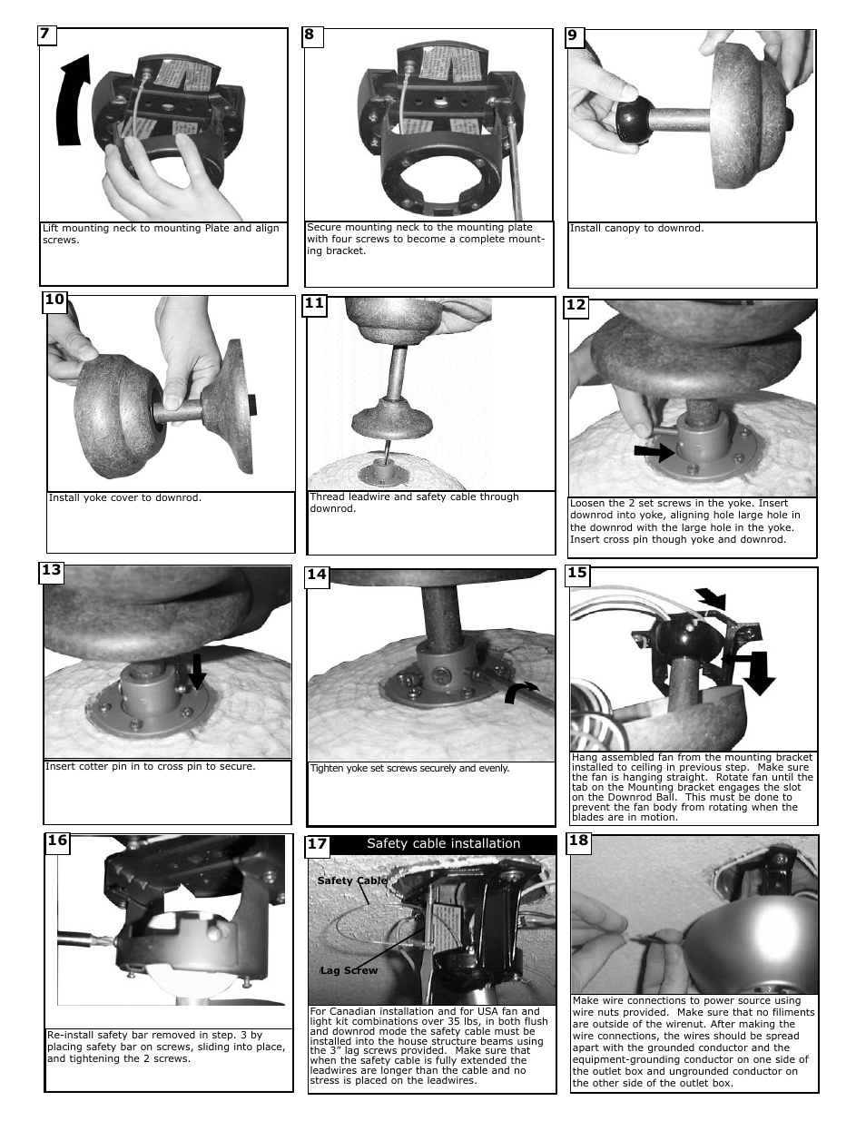 Monte Carlo Fan Company 5GL52 User Manual | Page 3 / 5
