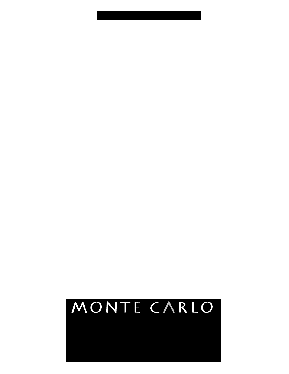 Trouble shooting | Monte Carlo Fan Company 5GP60 User Manual | Page 5 / 5