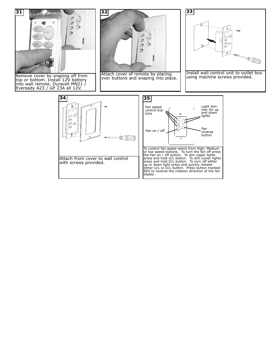 Monte Carlo Fan Company 5KBR54 User Manual | Page 5 / 6