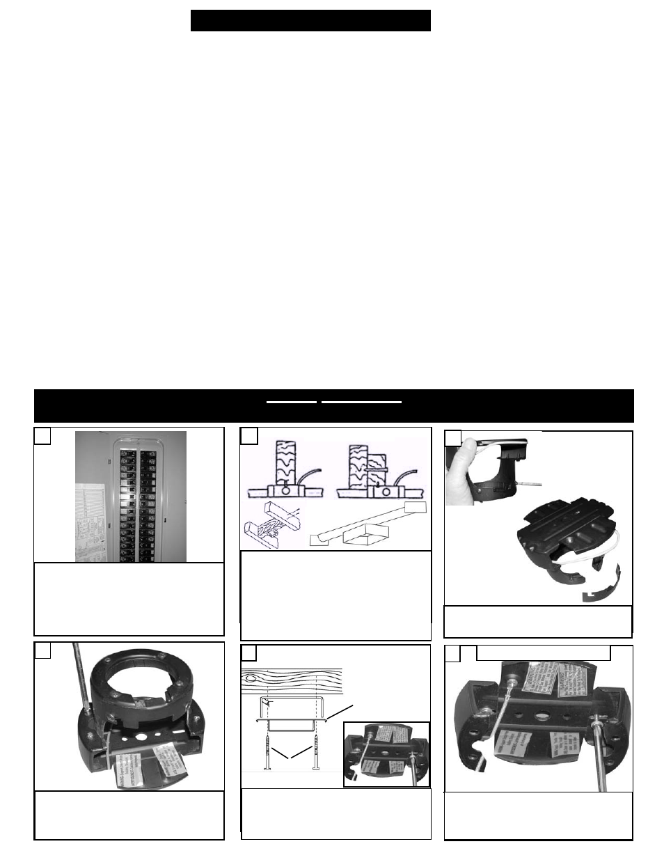 Installation | Monte Carlo Fan Company 5CSR60AGD Series User Manual | Page 2 / 9
