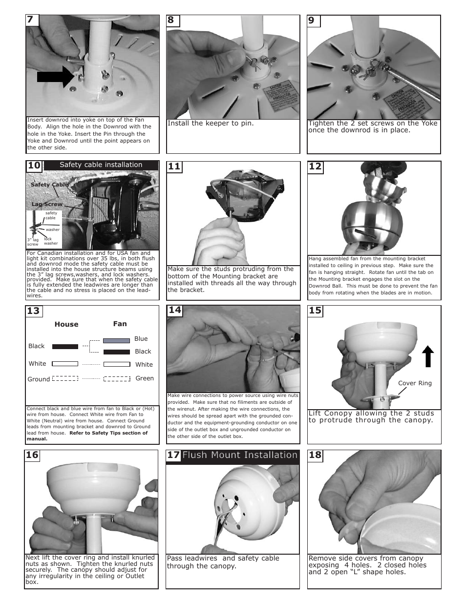 Monte Carlo Fan Company 3TF24XX User Manual | Page 3 / 5