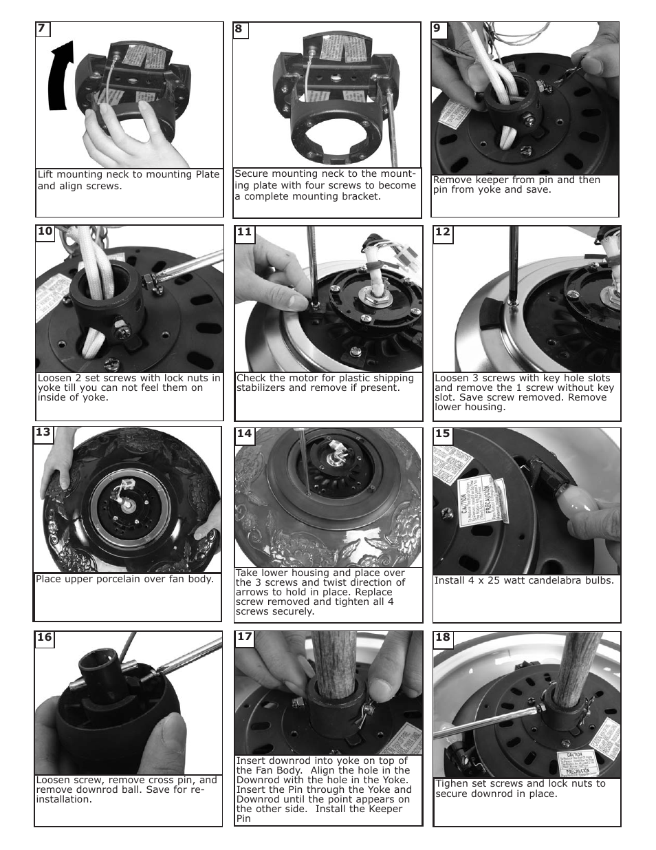 Monte Carlo Fan Company 5ROR User Manual | Page 3 / 7