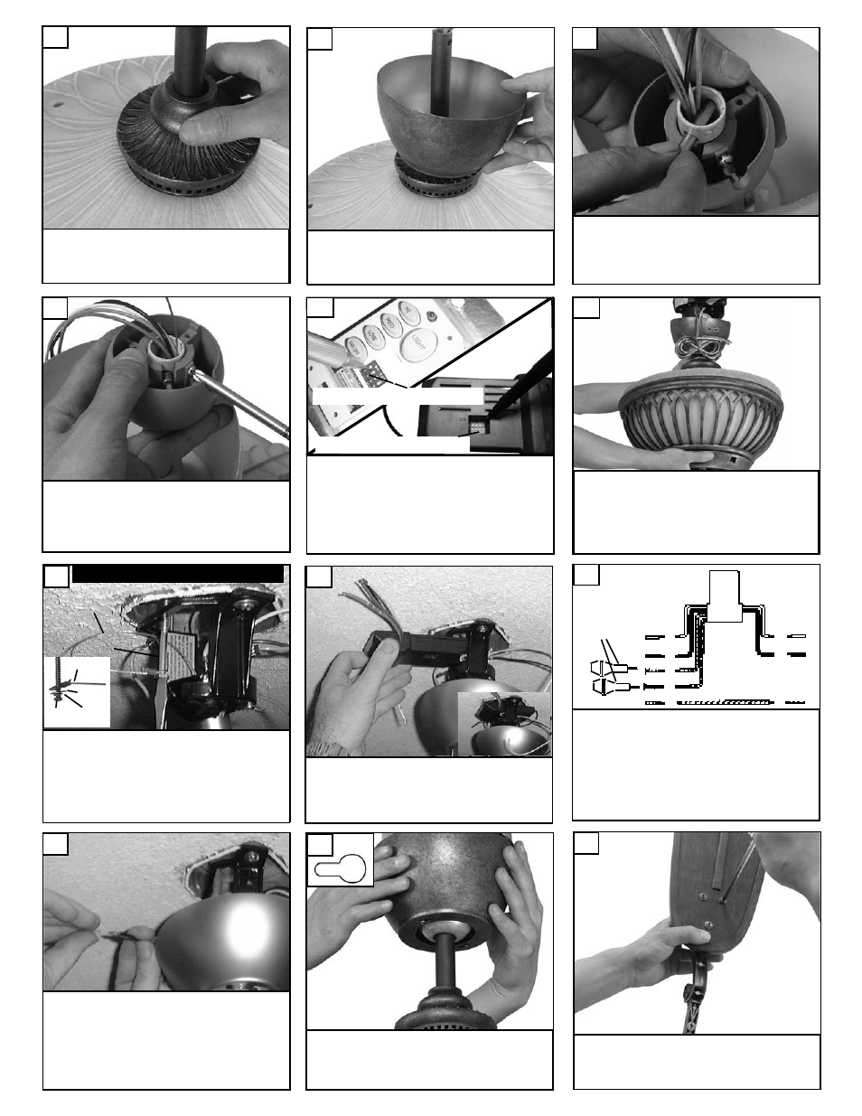 Monte Carlo Fan Company 5SCR60BR3 User Manual | Page 4 / 9