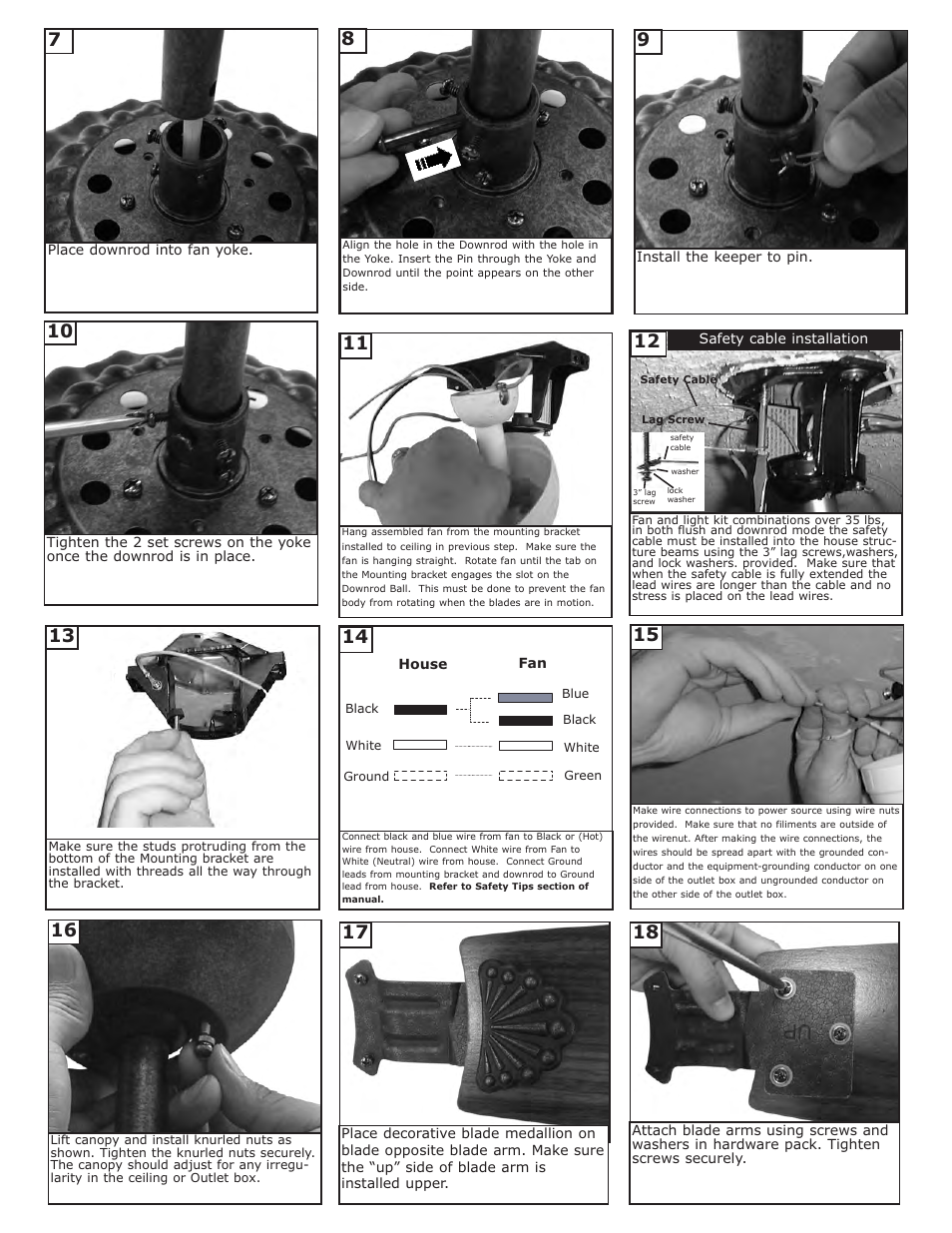Monte Carlo Fan Company 5RH52 User Manual | Page 3 / 6