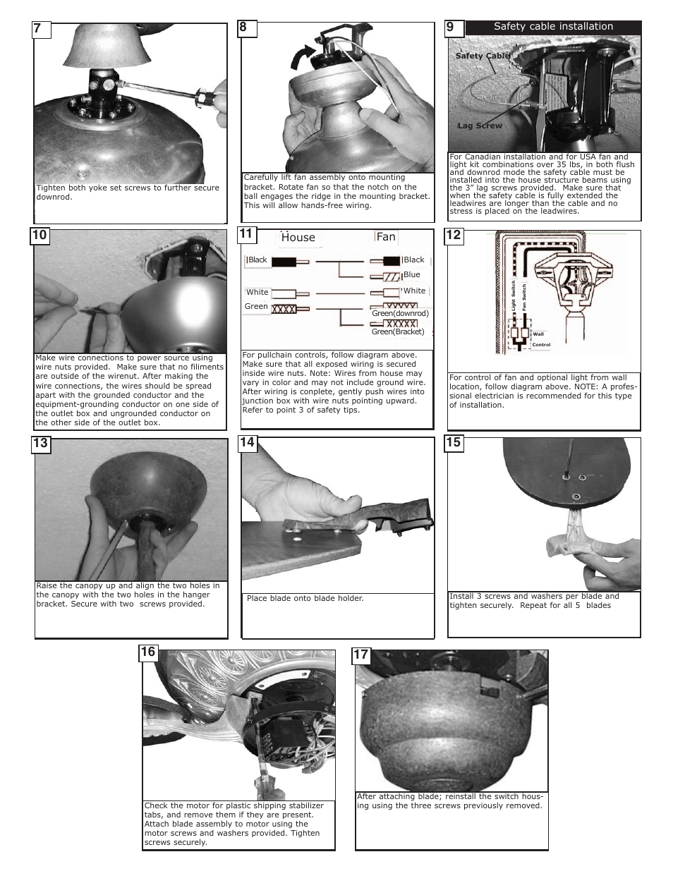 House fan | Monte Carlo Fan Company 5SI User Manual | Page 3 / 5
