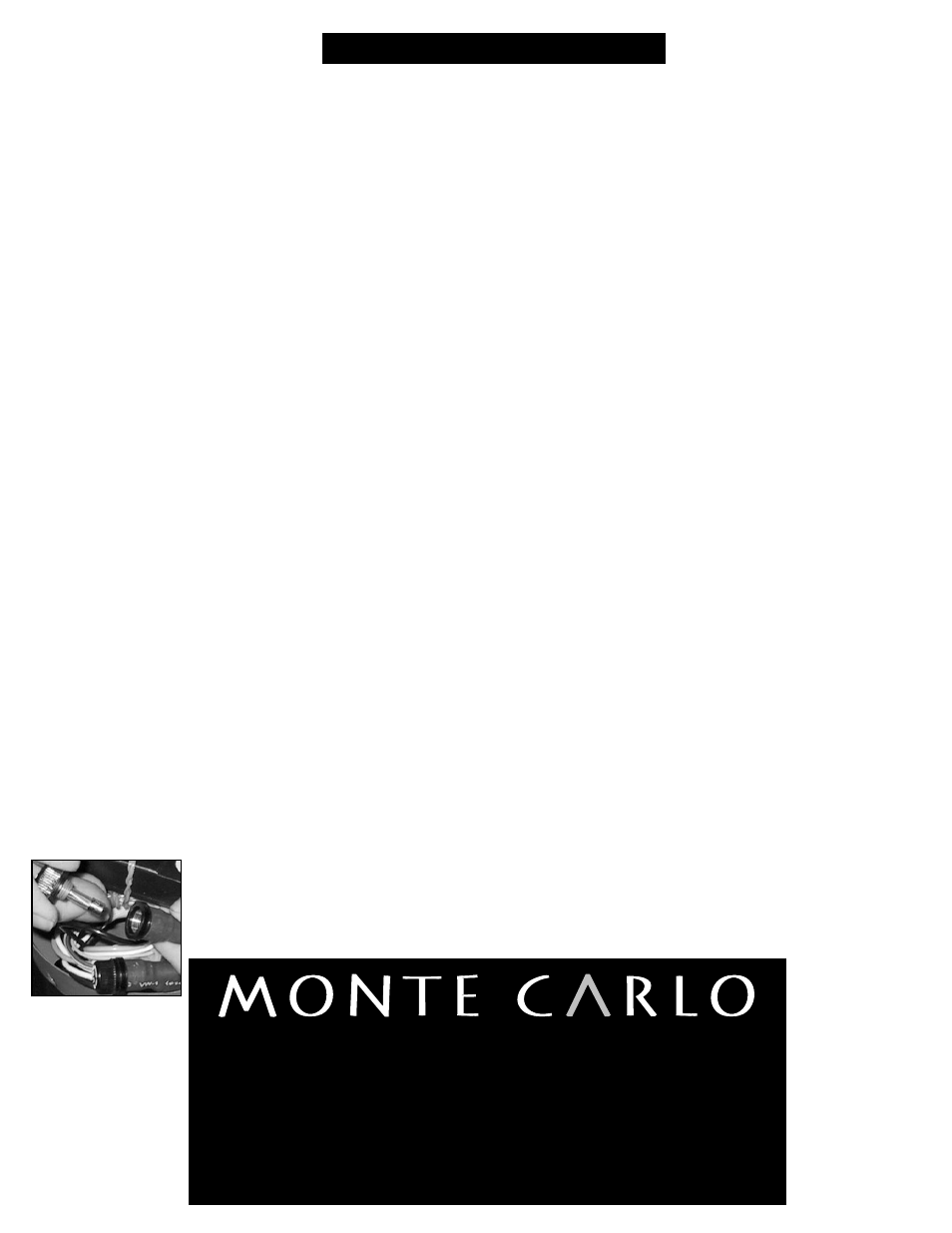 Trouble shooting | Monte Carlo Fan Company 5PAR52 User Manual | Page 5 / 5