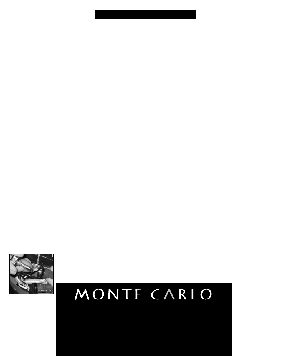 Trouble shooting | Monte Carlo Fan Company 5MYR56 User Manual | Page 5 / 5