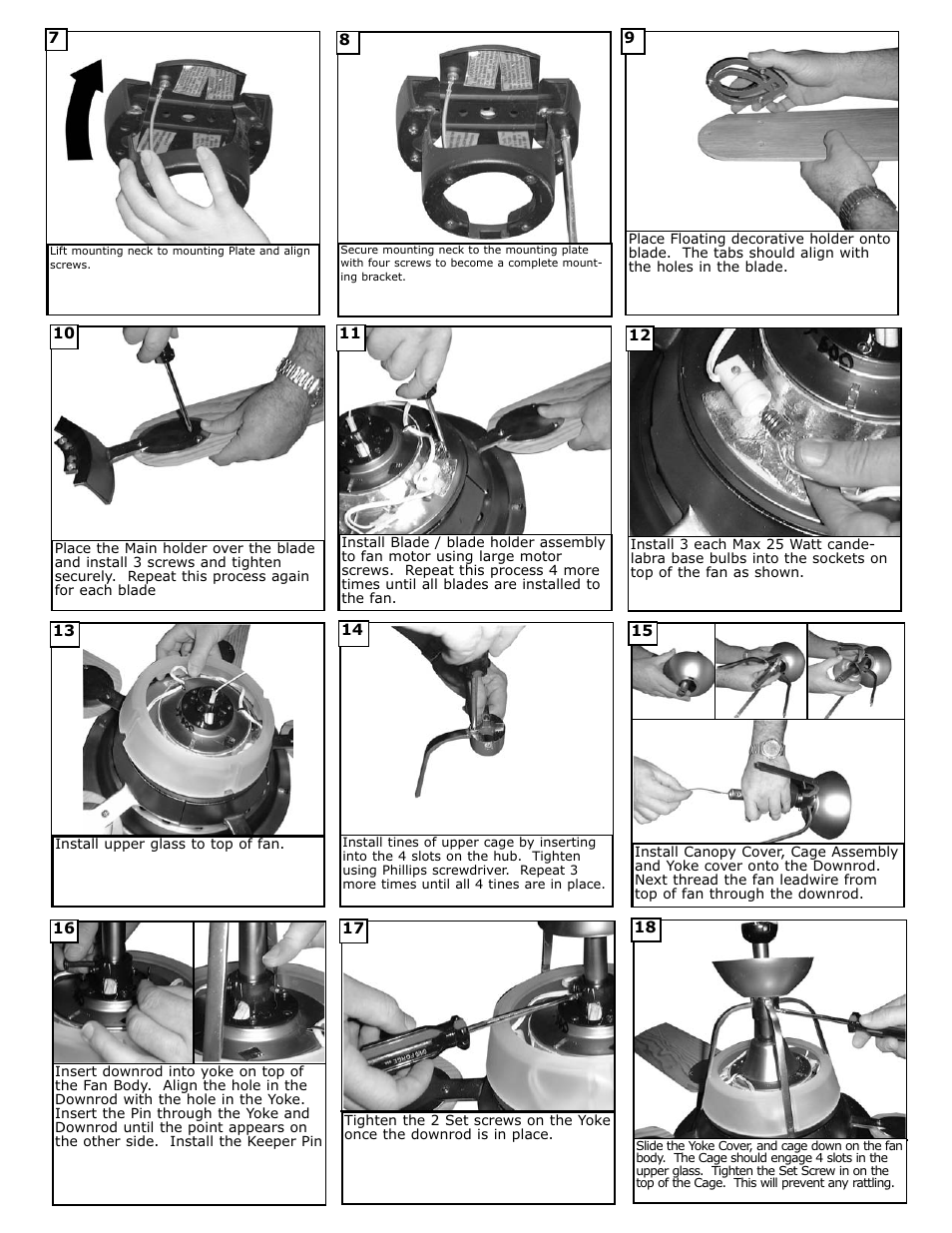 Monte Carlo Fan Company 5ALR56 User Manual | Page 3 / 6