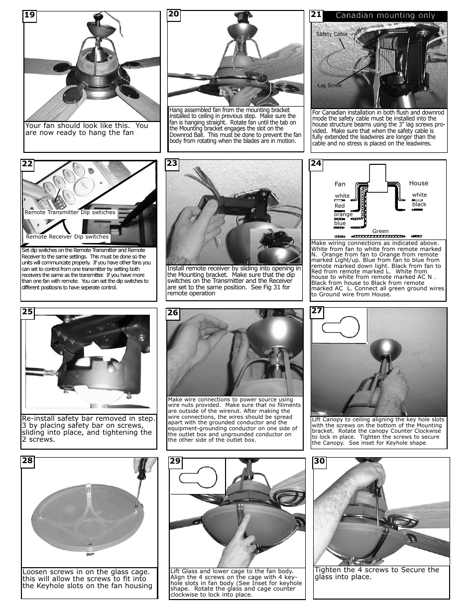 Monte Carlo Fan Company 5ALR56 User Manual | Page 4 / 6