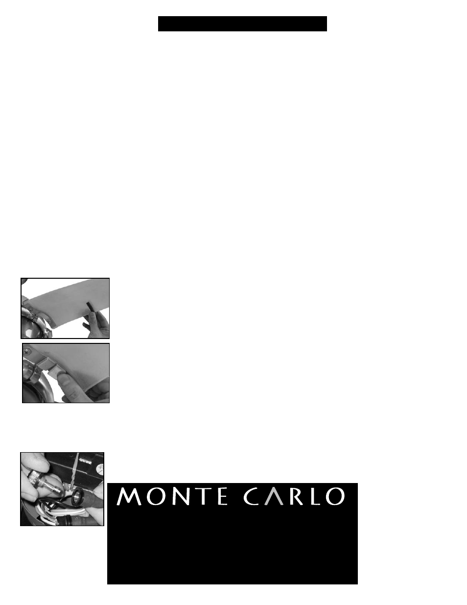Trouble shooting | Monte Carlo Fan Company 8ATR44 User Manual | Page 5 / 5