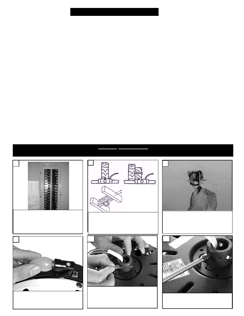 Installation | Monte Carlo Fan Company 5AYR54 Series User Manual | Page 2 / 8