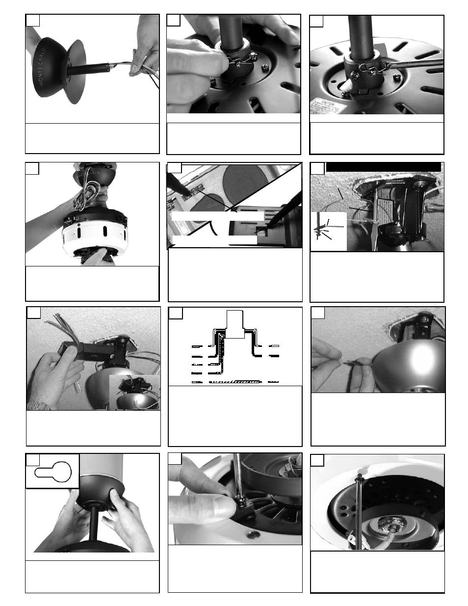 Monte Carlo Fan Company 5AYR54 Series User Manual | Page 3 / 8