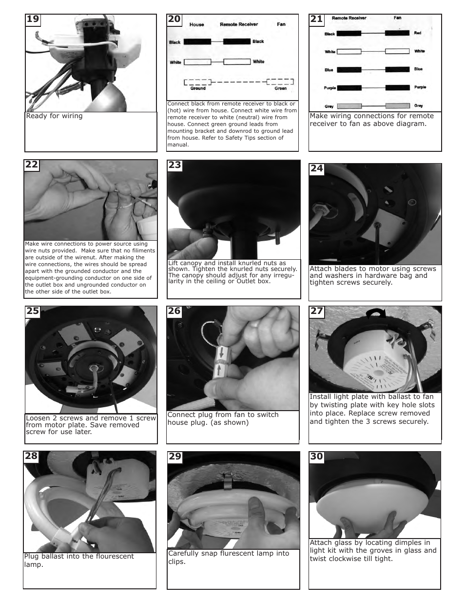 Monte Carlo Fan Company 5SLR52 User Manual | Page 4 / 6