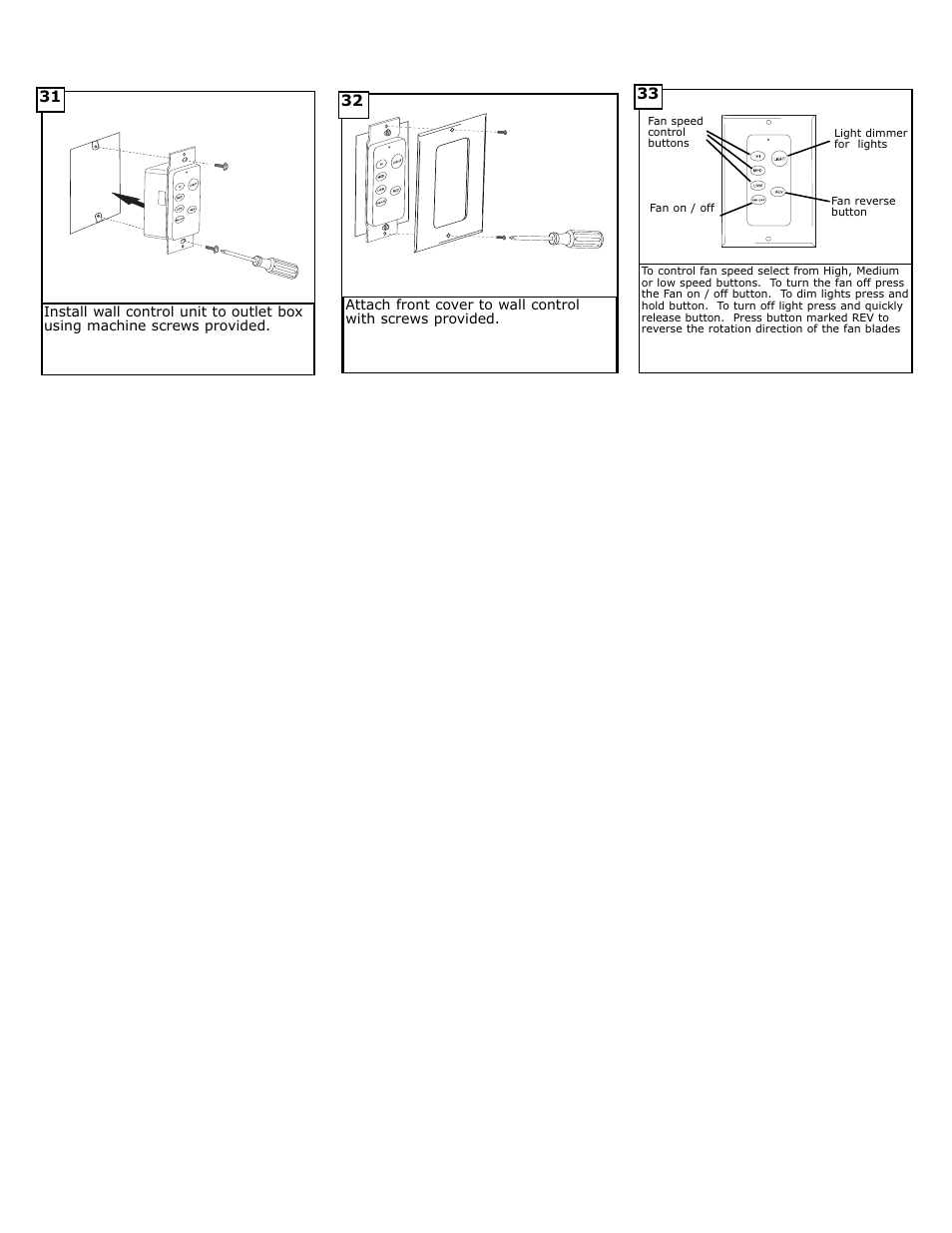 Monte Carlo Fan Company 5DOR52 User Manual | Page 5 / 6