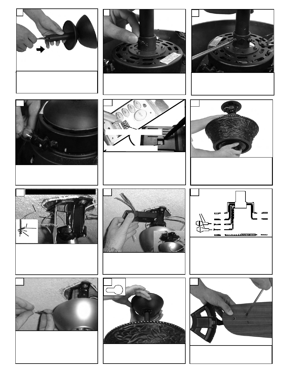 Monte Carlo Fan Company 5BUR52XXD Series User Manual | Page 3 / 7