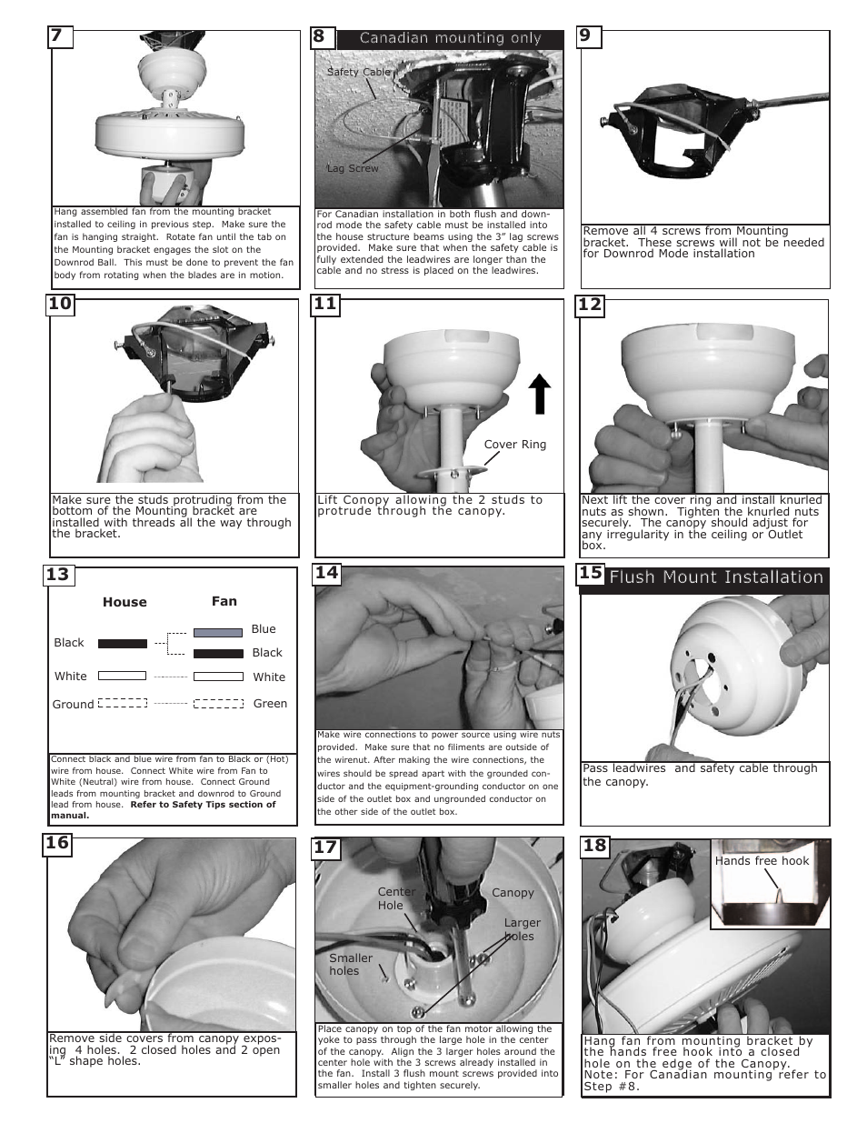 Monte Carlo Fan Company 5HS42 Series User Manual | Page 3 / 5