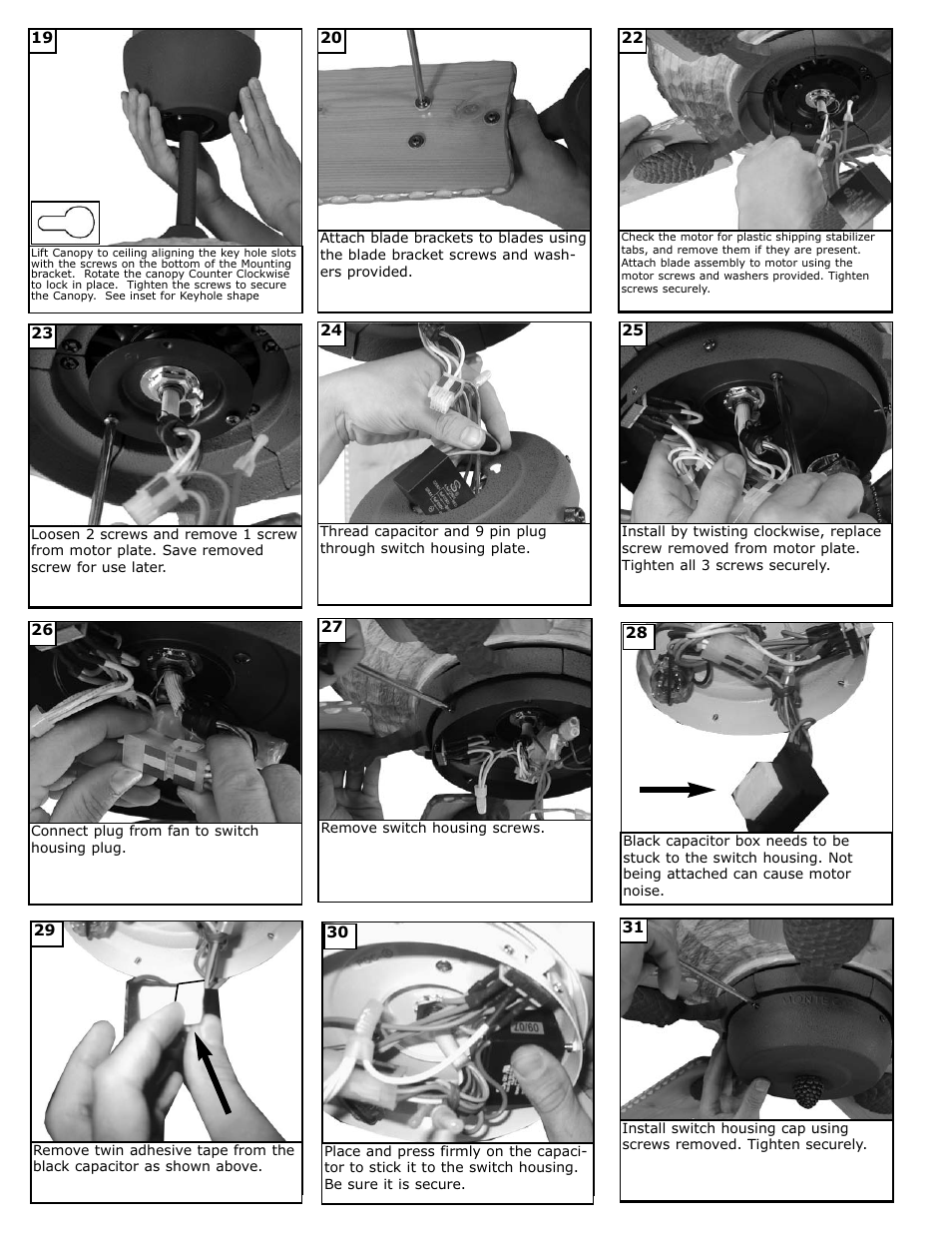 Monte Carlo Fan Company 5GL66 Series User Manual | Page 4 / 5