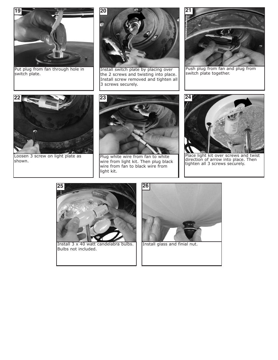 Monte Carlo Fan Company 5ED56WAD Series User Manual | Page 4 / 5