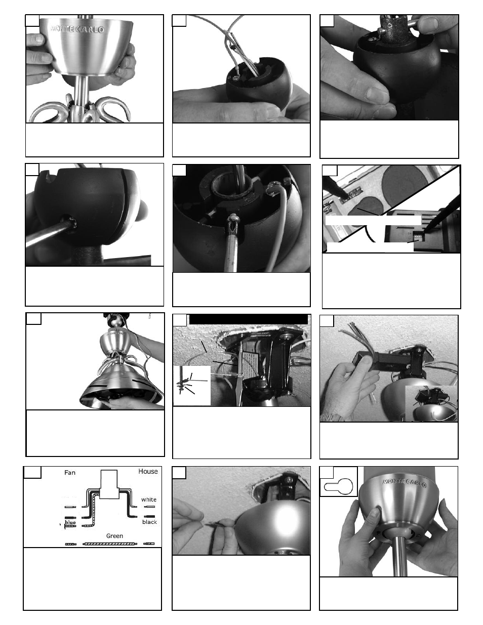 Monte Carlo Fan Company 5CLR66XXD Series User Manual | Page 4 / 8
