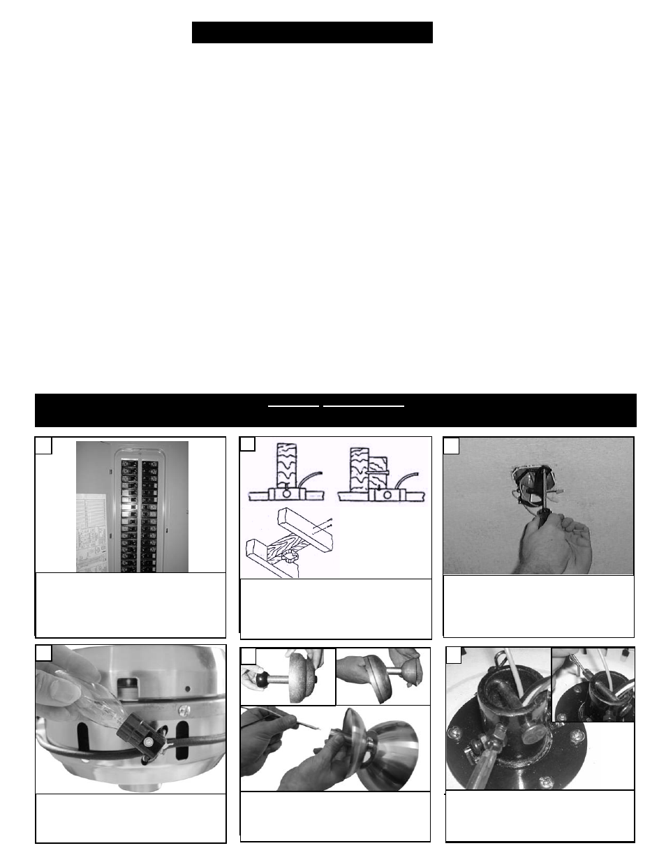 Installation | Monte Carlo Fan Company 5OBR52 User Manual | Page 2 / 7