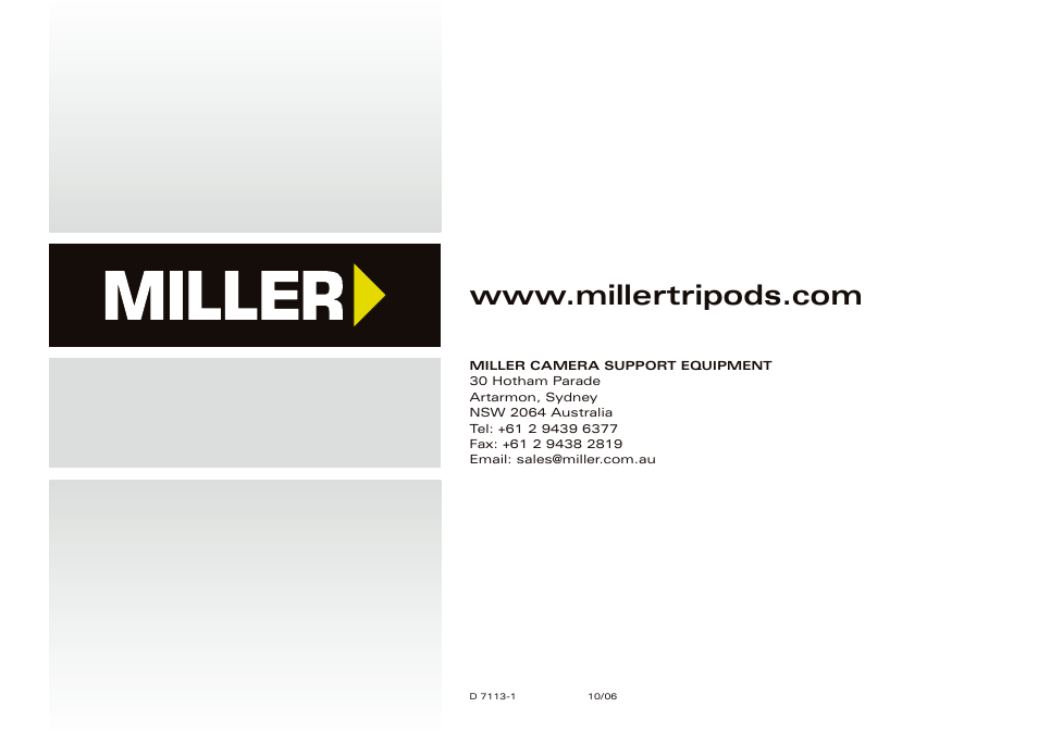 Miller Arrow 25 User Manual | Page 12 / 12