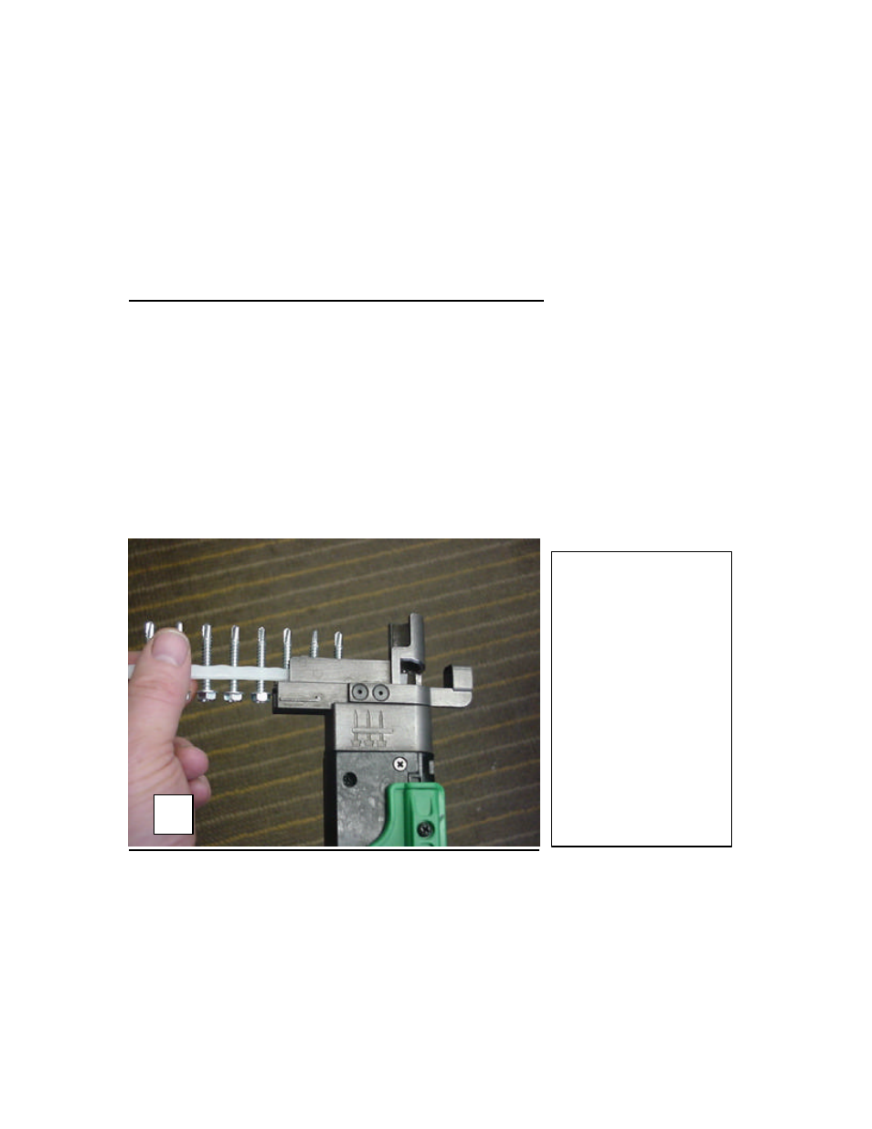 Loading screws in the ch7260 metal pro | MURO METAL PRO CH7260 User Manual | Page 3 / 13