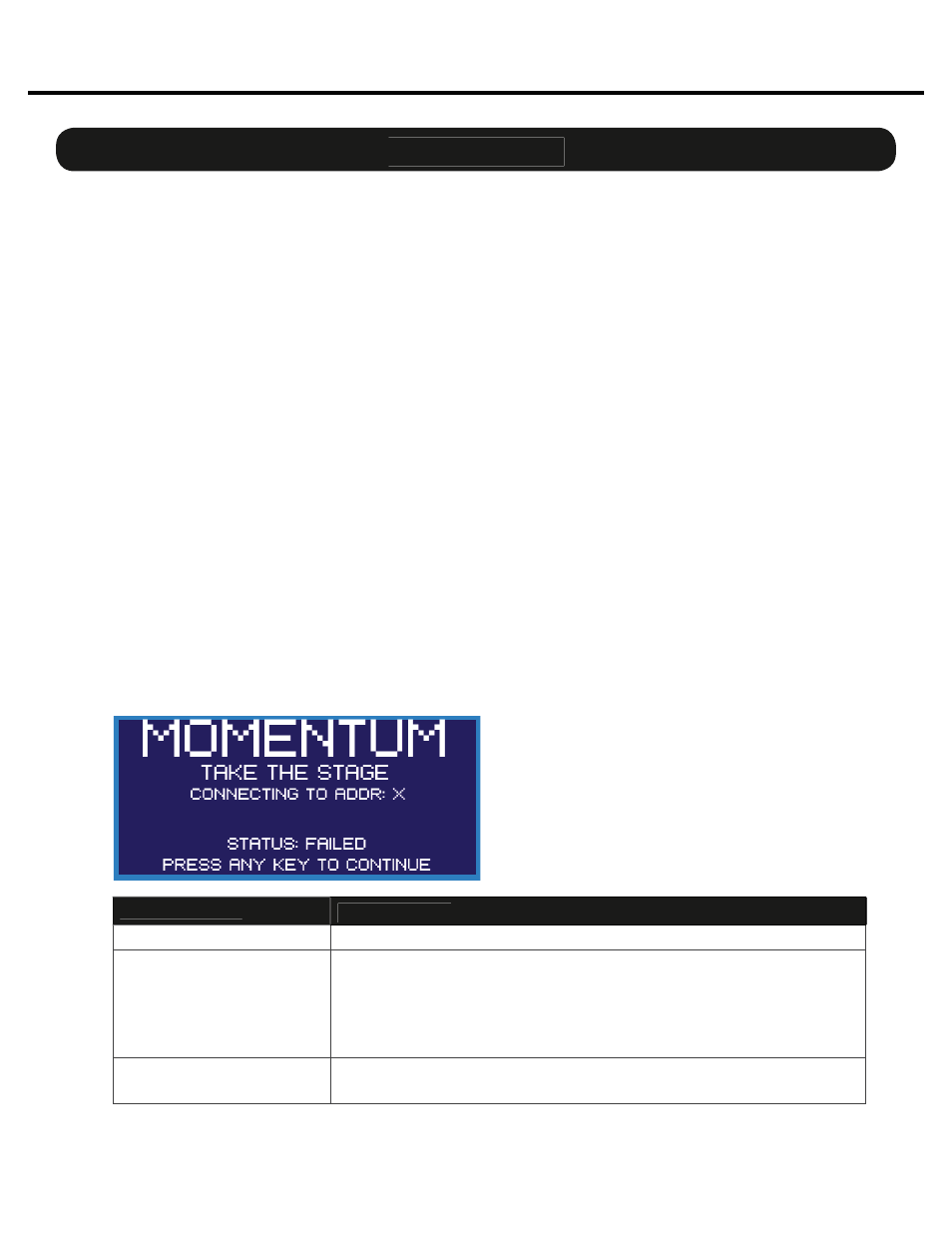 Powering up, Opening screen, First power up | Momentum Sales & Marketing MO8ME User Manual | Page 20 / 37