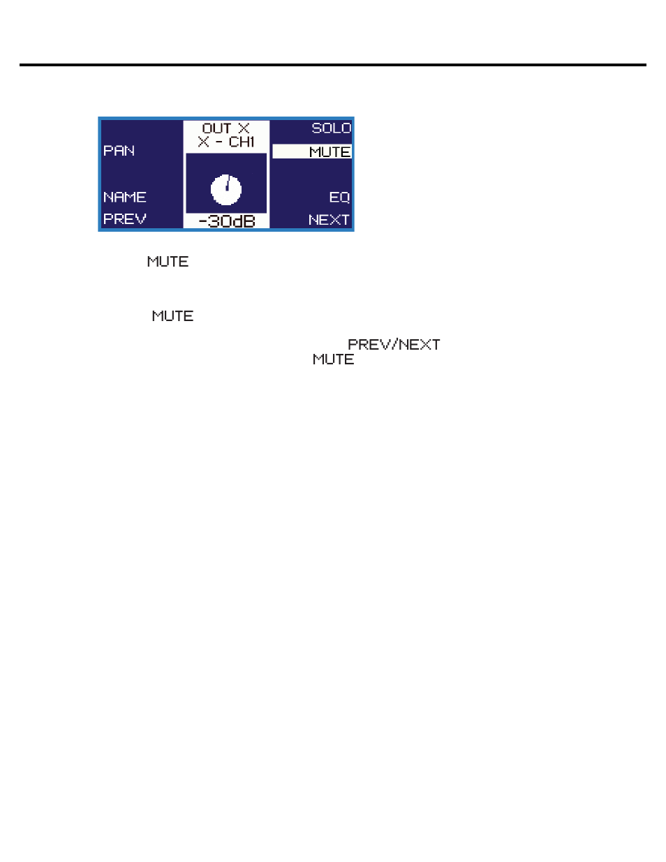 Muting a channel | Momentum Sales & Marketing MO8ME User Manual | Page 33 / 37