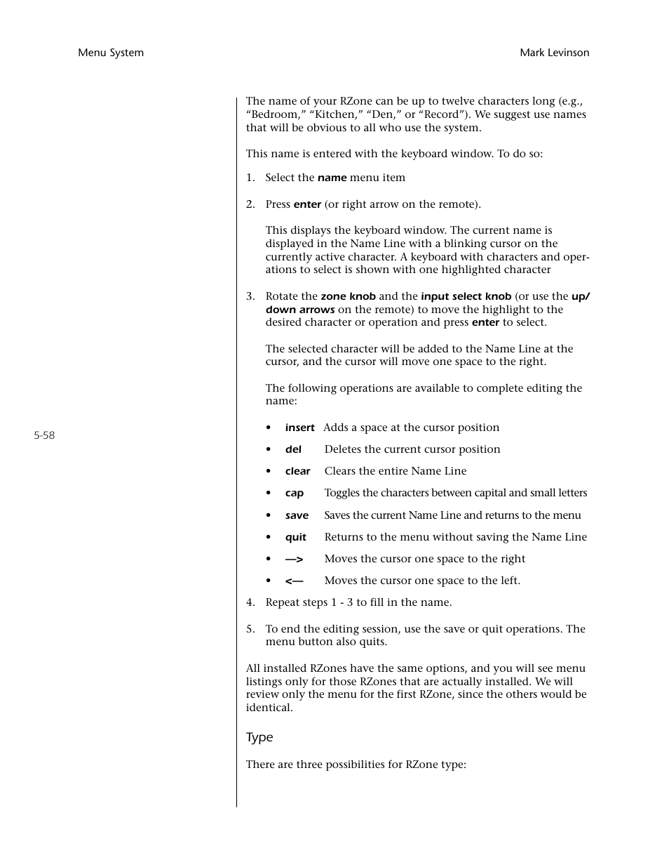 Mark Levinson N40 User Manual | Page 124 / 156