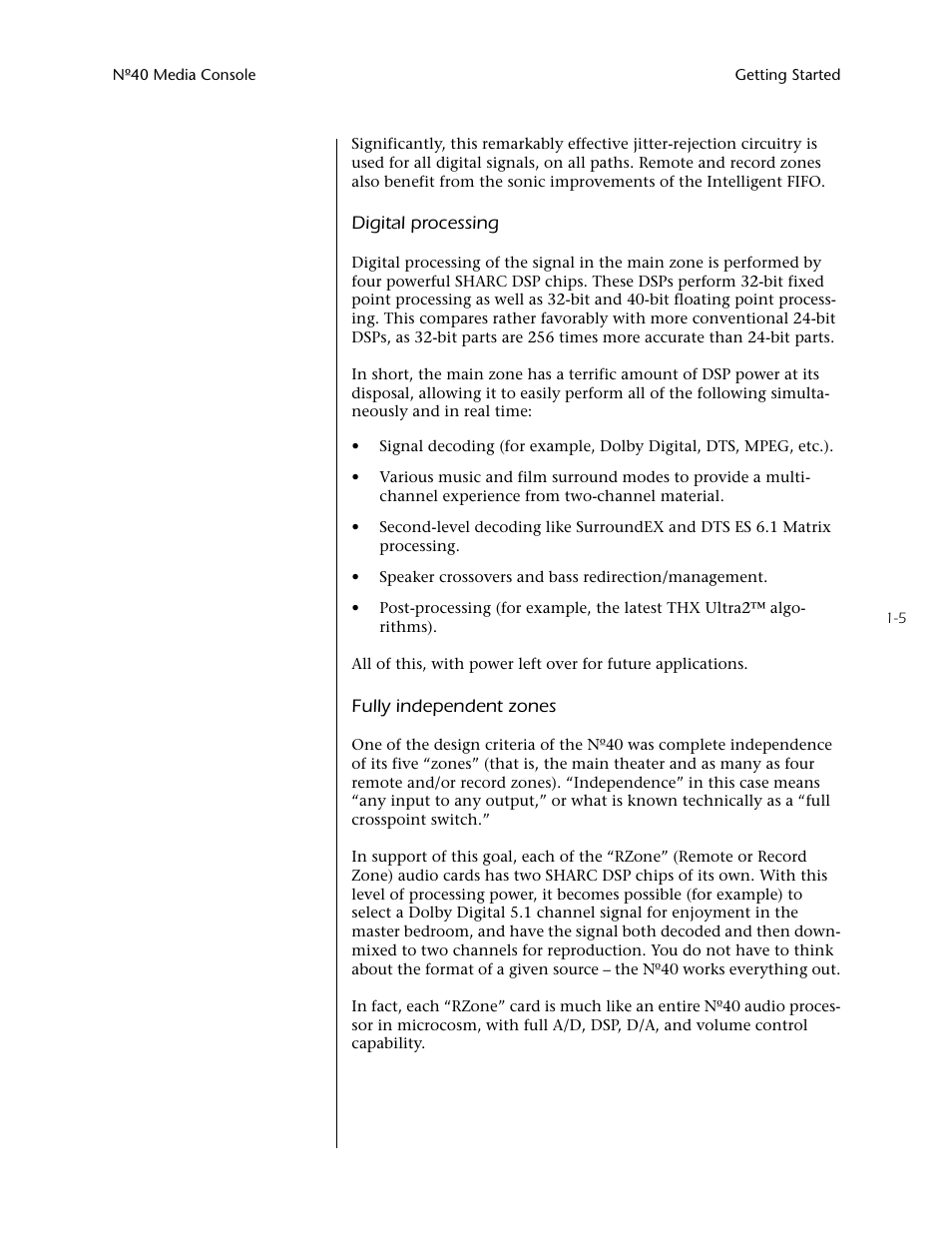 Mark Levinson N40 User Manual | Page 13 / 156