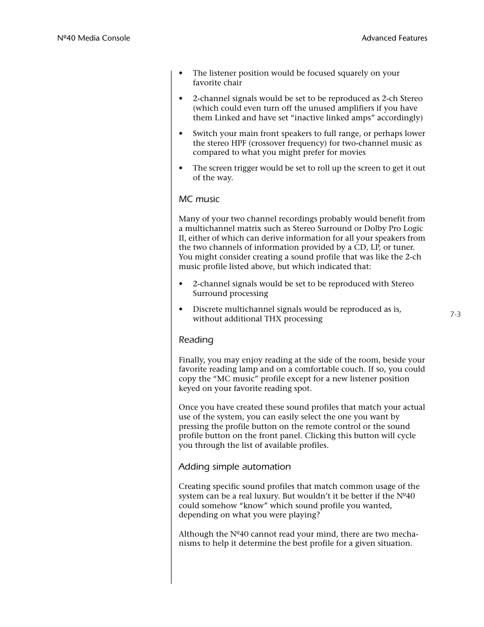 Mark Levinson N40 User Manual | Page 139 / 156