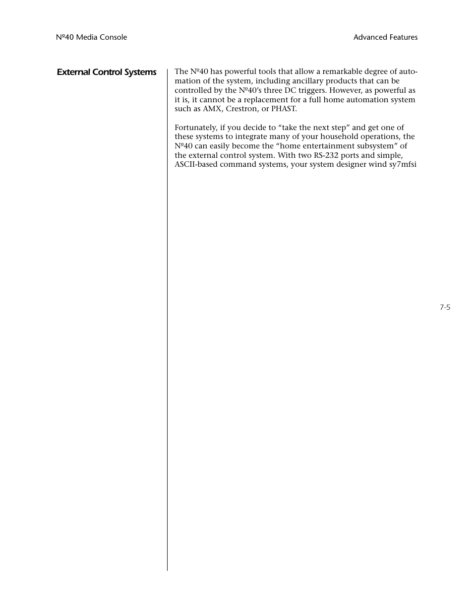 External control systems -4 | Mark Levinson N40 User Manual | Page 141 / 156