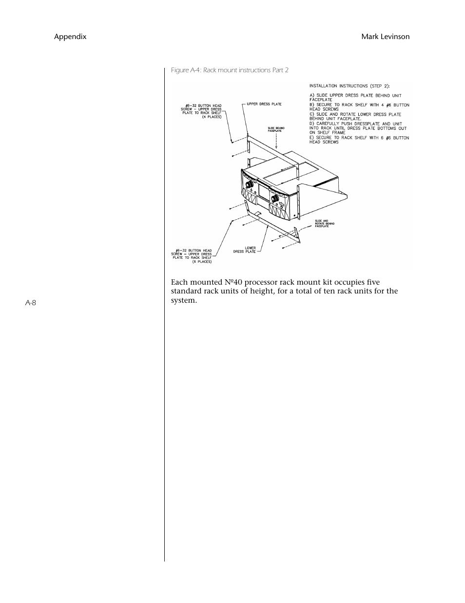 Mark Levinson N40 User Manual | Page 152 / 156