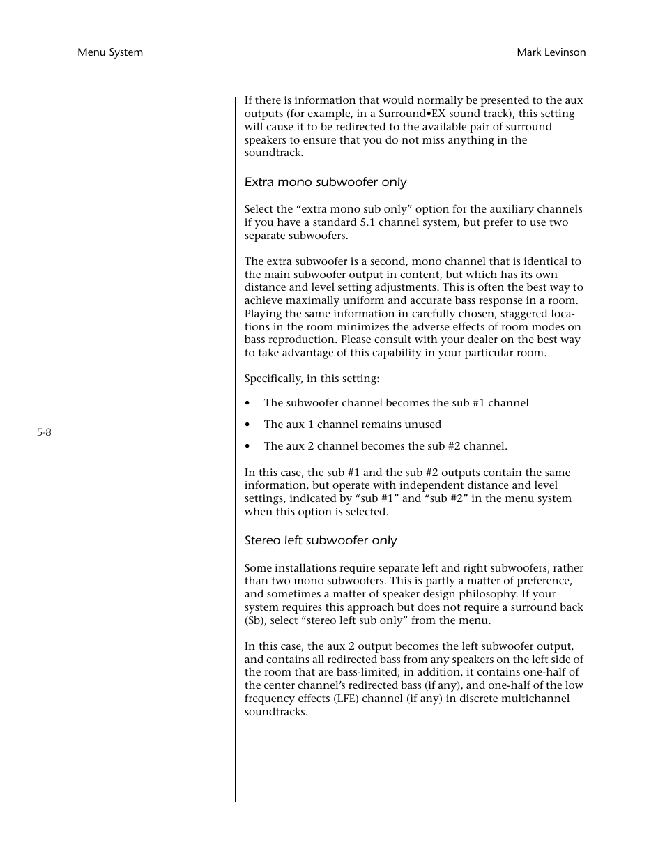 Mark Levinson N40 User Manual | Page 74 / 156