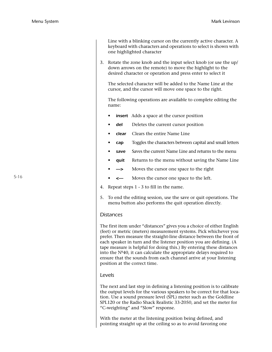 Mark Levinson N40 User Manual | Page 82 / 156