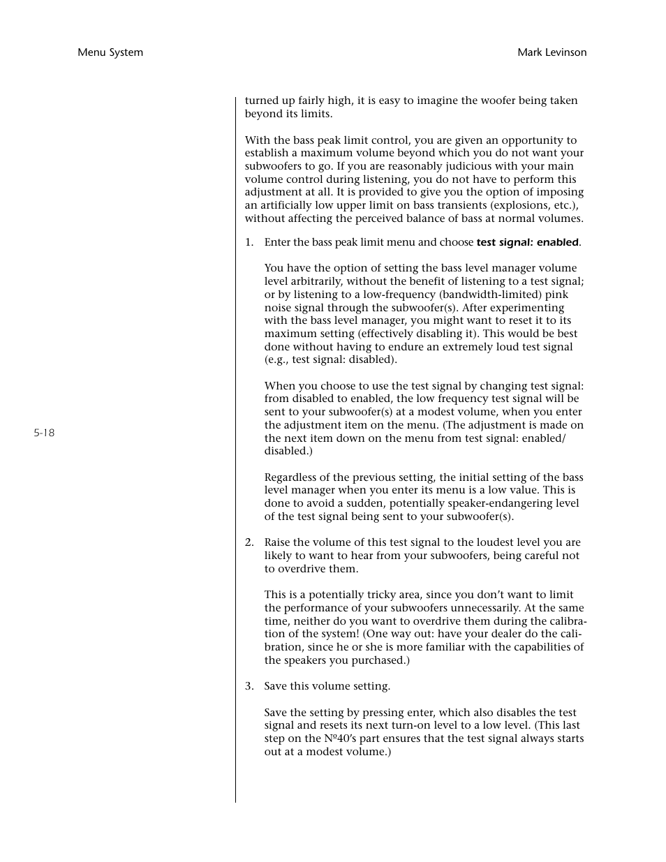 Mark Levinson N40 User Manual | Page 84 / 156