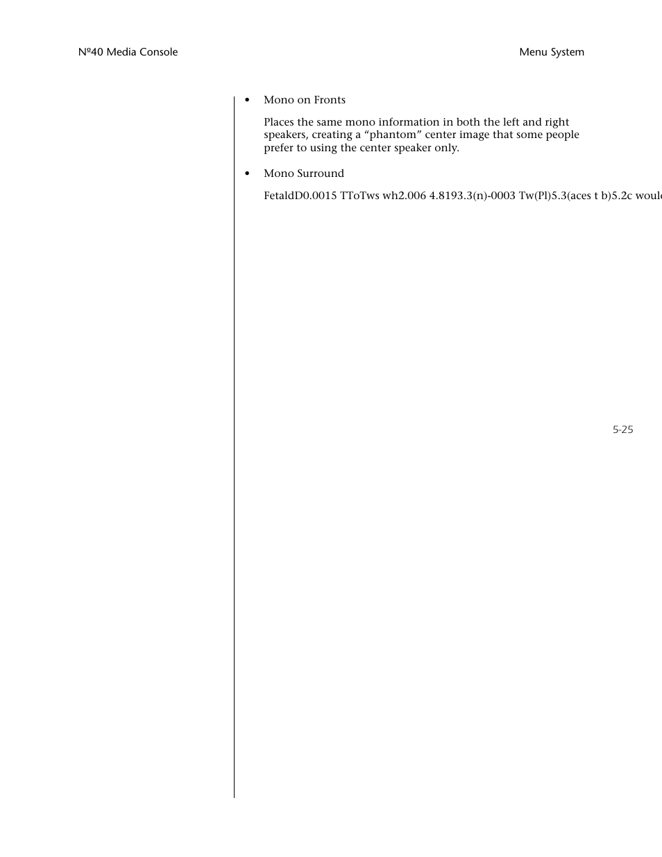 Level trims -25 dolby digital compression -25 | Mark Levinson N40 User Manual | Page 91 / 156