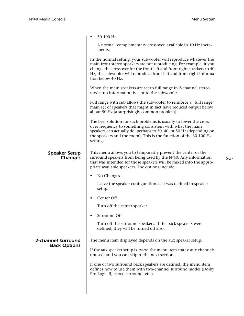 Mark Levinson N40 User Manual | Page 93 / 156