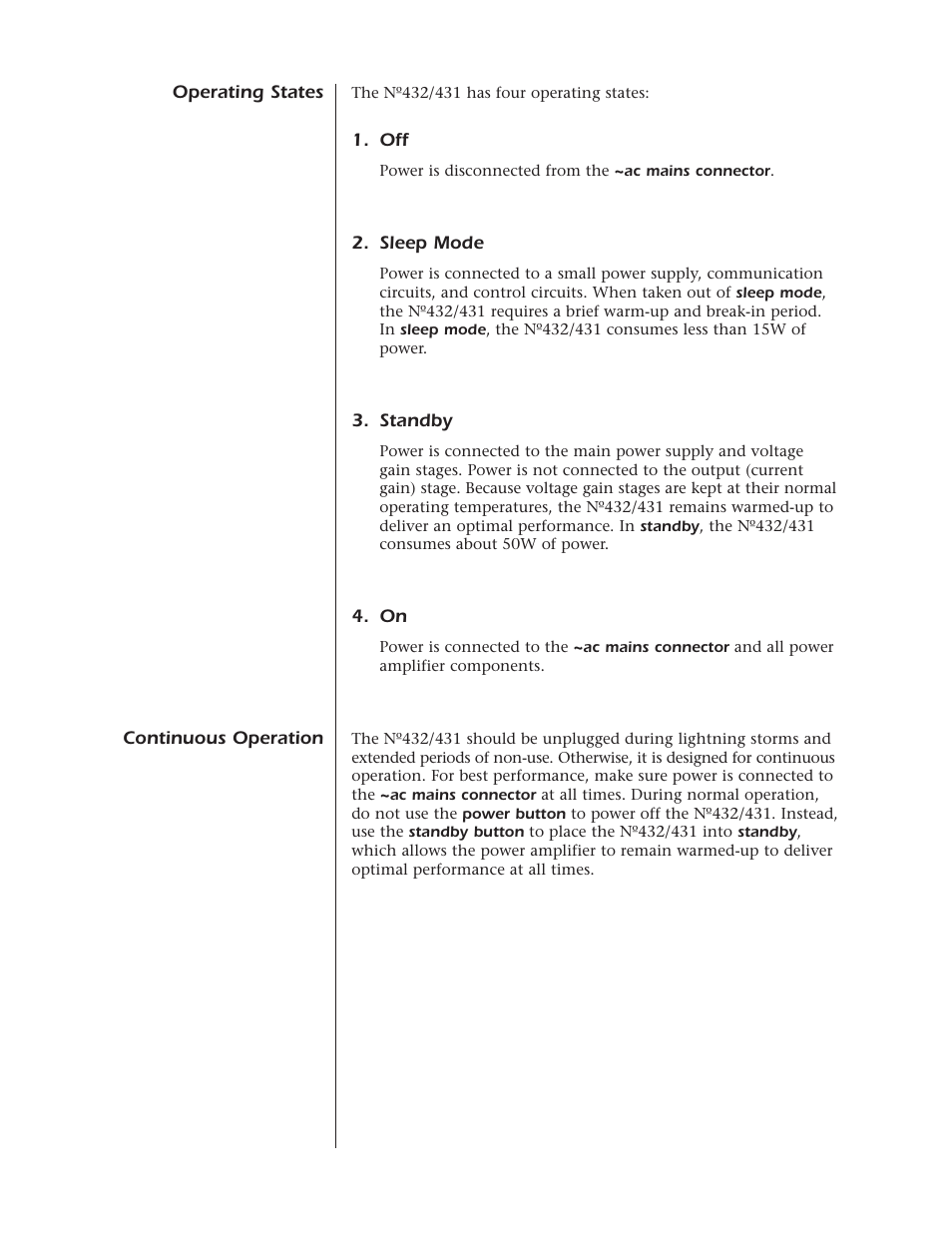 Mark Levinson N432 N431 User Manual | Page 10 / 36