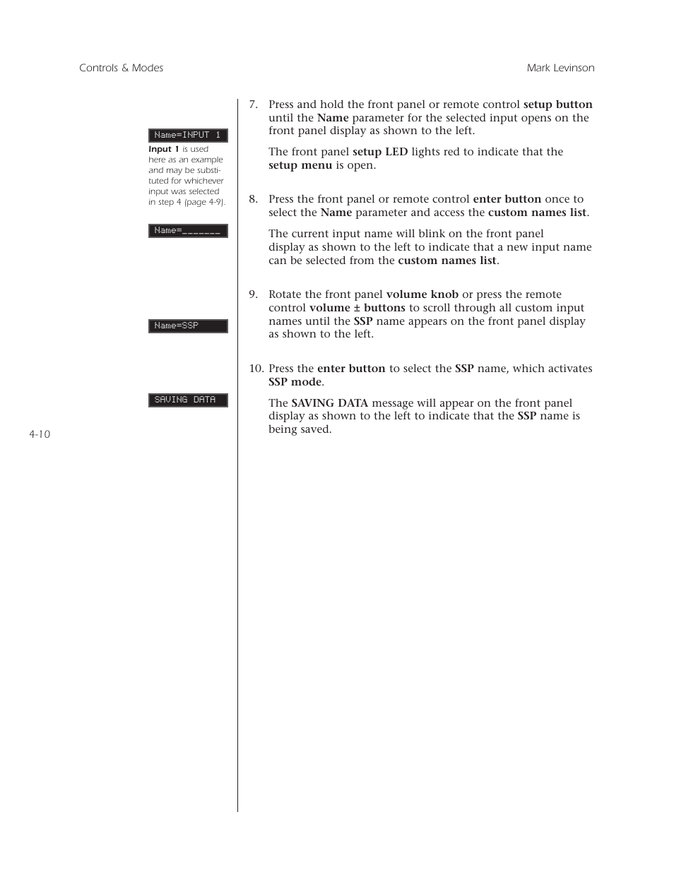 Mark Levinson N 326S User Manual | Page 60 / 80