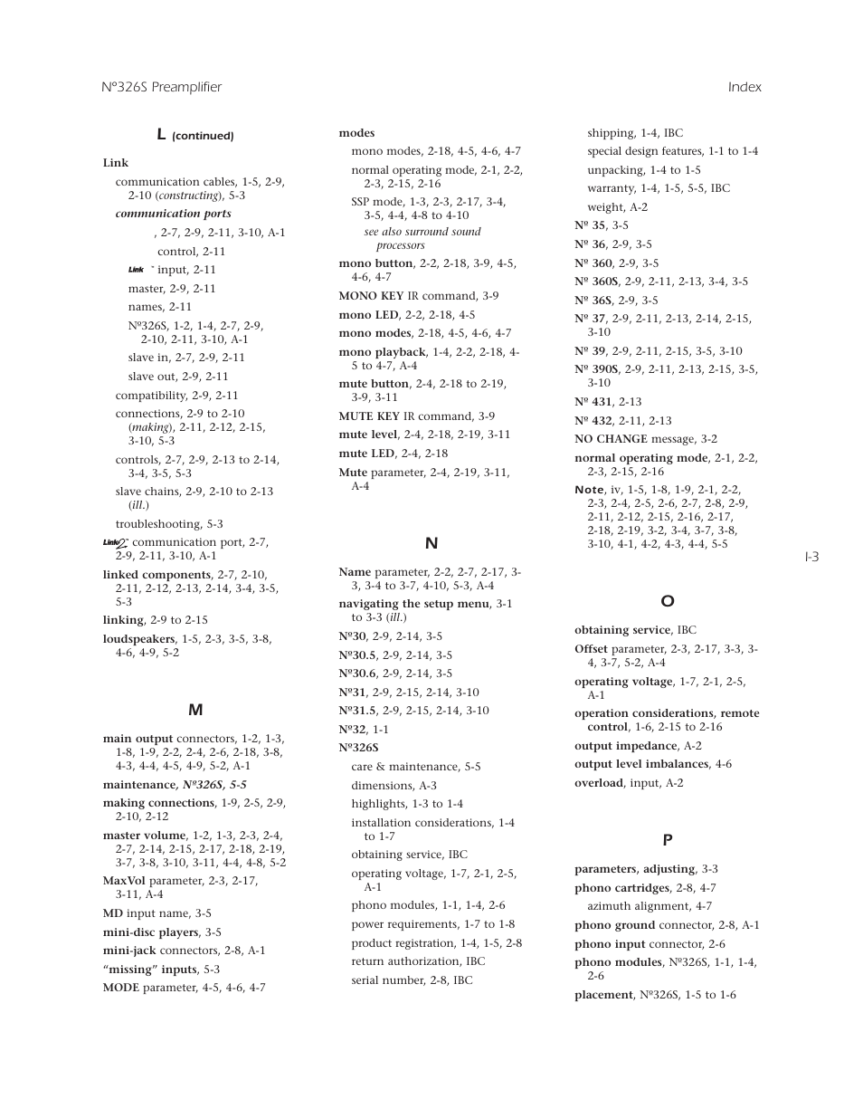 Mark Levinson N 326S User Manual | Page 75 / 80